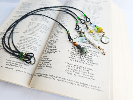 Wisdom Tree of Life 4-Strand Beaded Bookmark