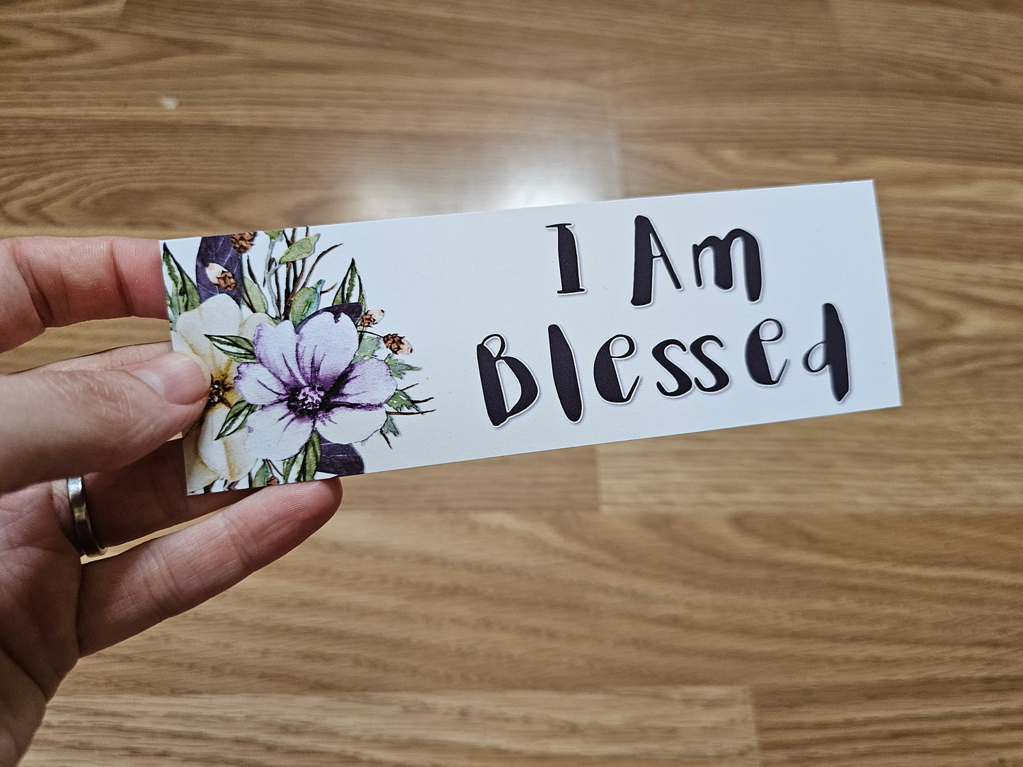I Am Blessed Bookmark for bible study