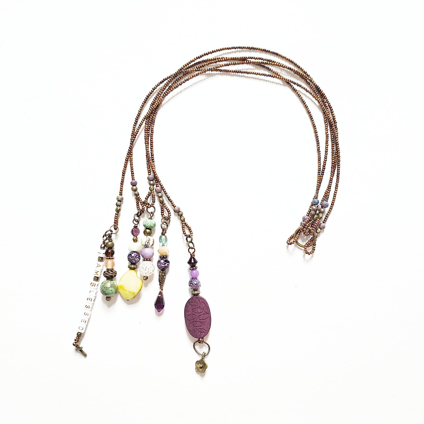 I Am Blessed 5-Strand Beaded Bible Bookmark