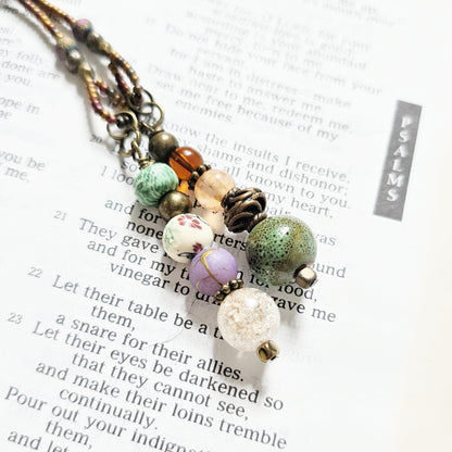 I Am Blessed 5-Strand Beaded Bible Bookmark