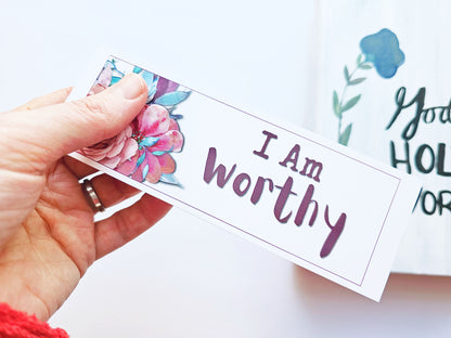 I Am Redeemed Bookmark for bible study