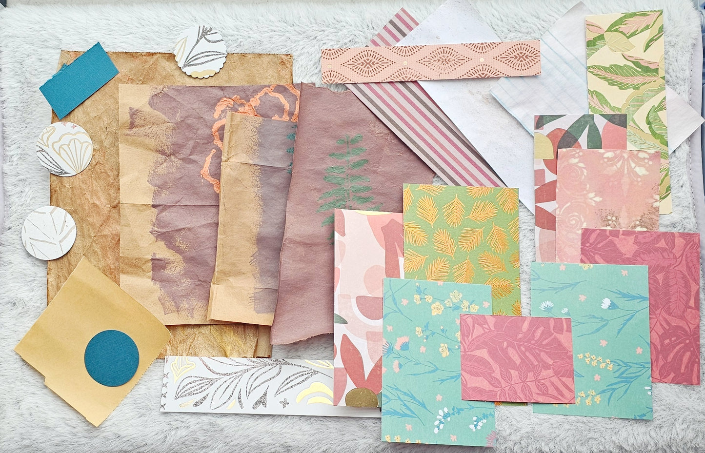 I Am Worthy Creative bible study Handmade Journal Kit with Ephemera