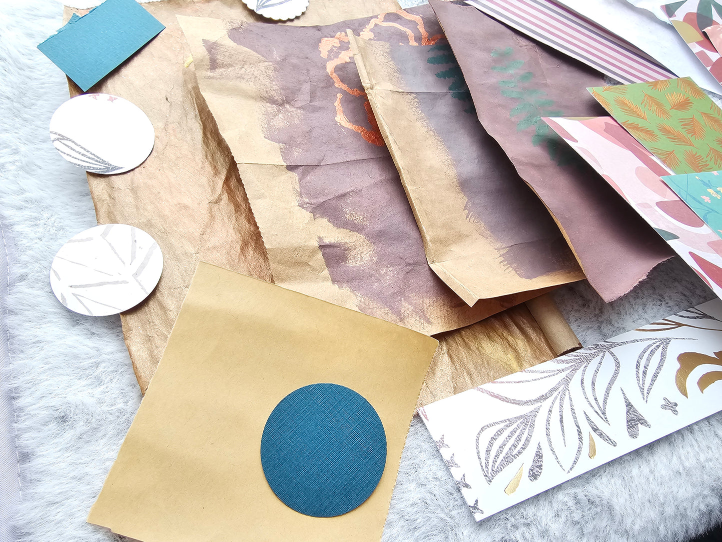 I Am Worthy Creative bible study Handmade Journal Kit with Ephemera