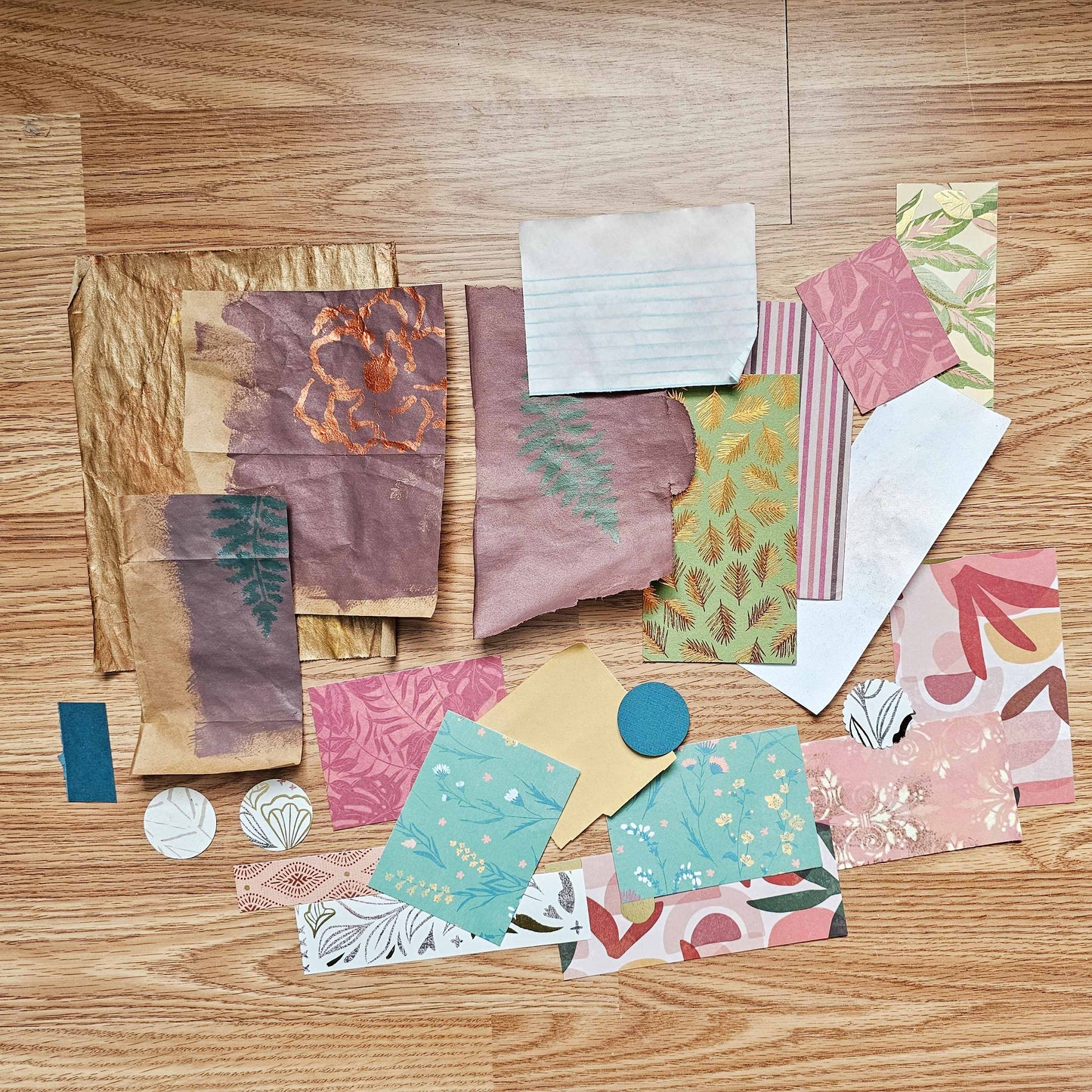 I Am Worthy Creative bible study Handmade Journal Kit with Ephemera
