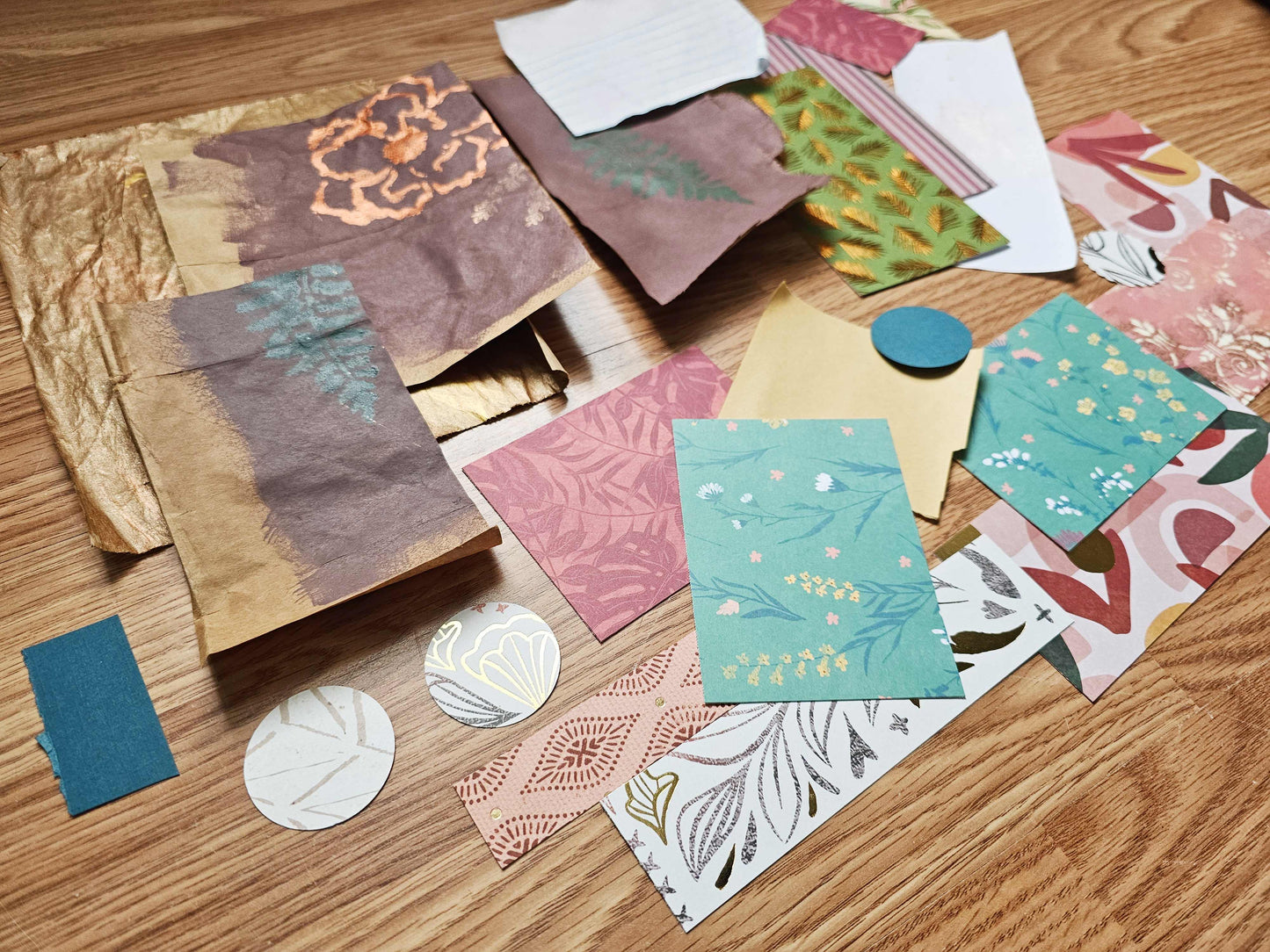 I Am Worthy Creative bible study Handmade Journal Kit with Ephemera