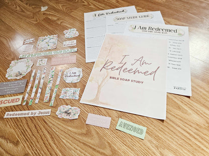 I Am Redeemed SOAP Bible Study pack for Christian Women