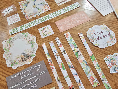 I Am Redeemed SOAP Bible Study pack for Christian Women