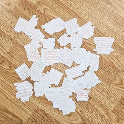 I Am Redeemed Bible Journaling Sticker set