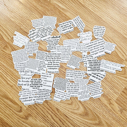 I Am Redeemed Bible Journaling Sticker set