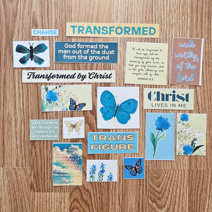 I Am Transformed SOAP Bible Study pack for Christian Women