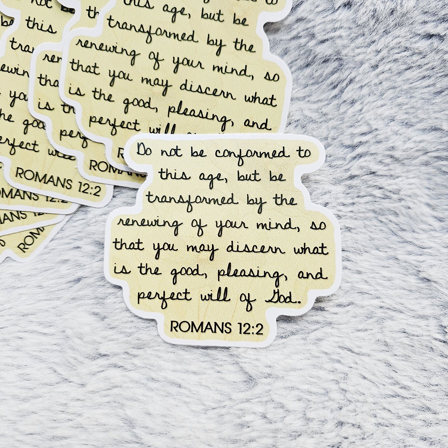 I Am Transformed Vinyl Sticker Decal 3-Pack