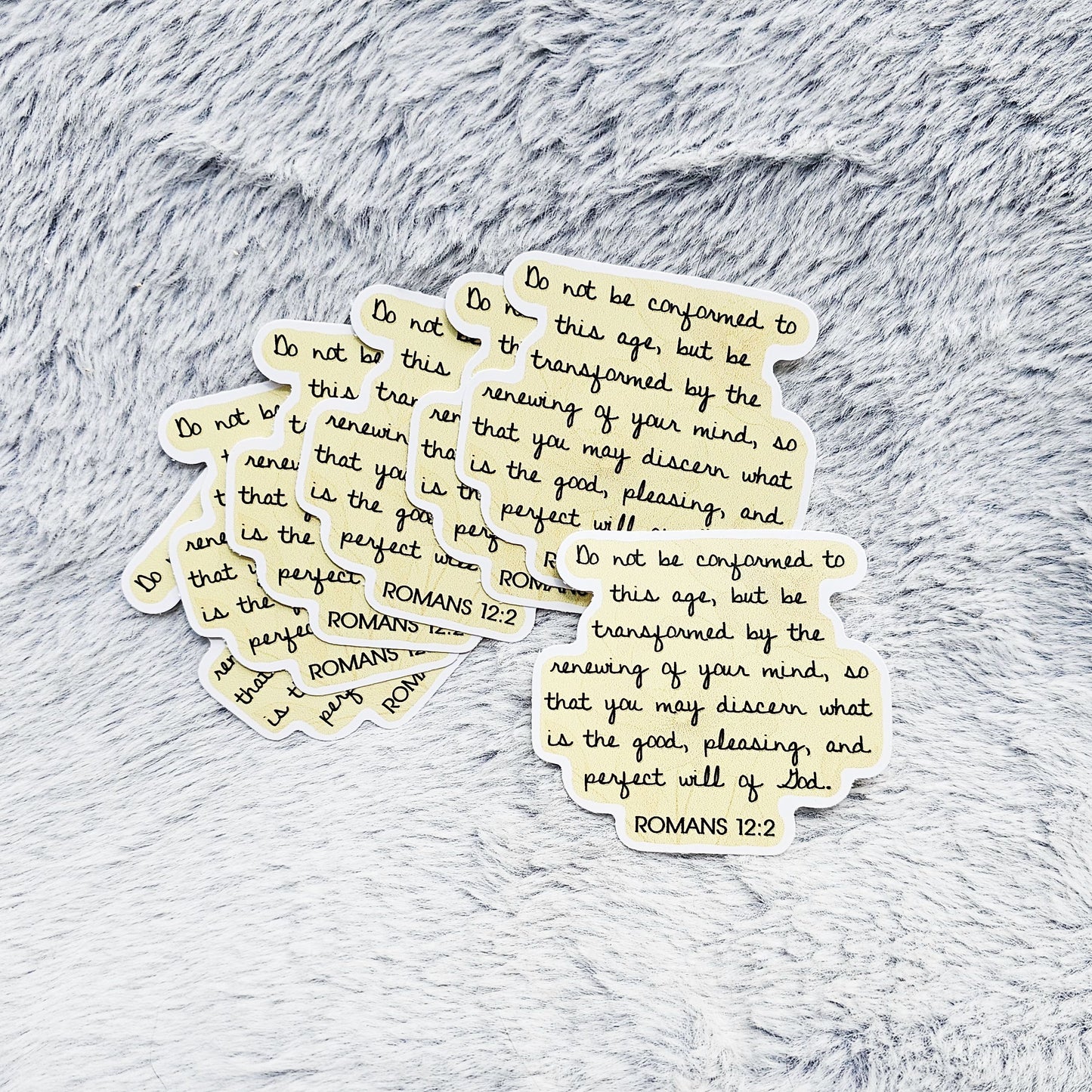 I Am Transformed Vinyl Sticker Decal 3-Pack