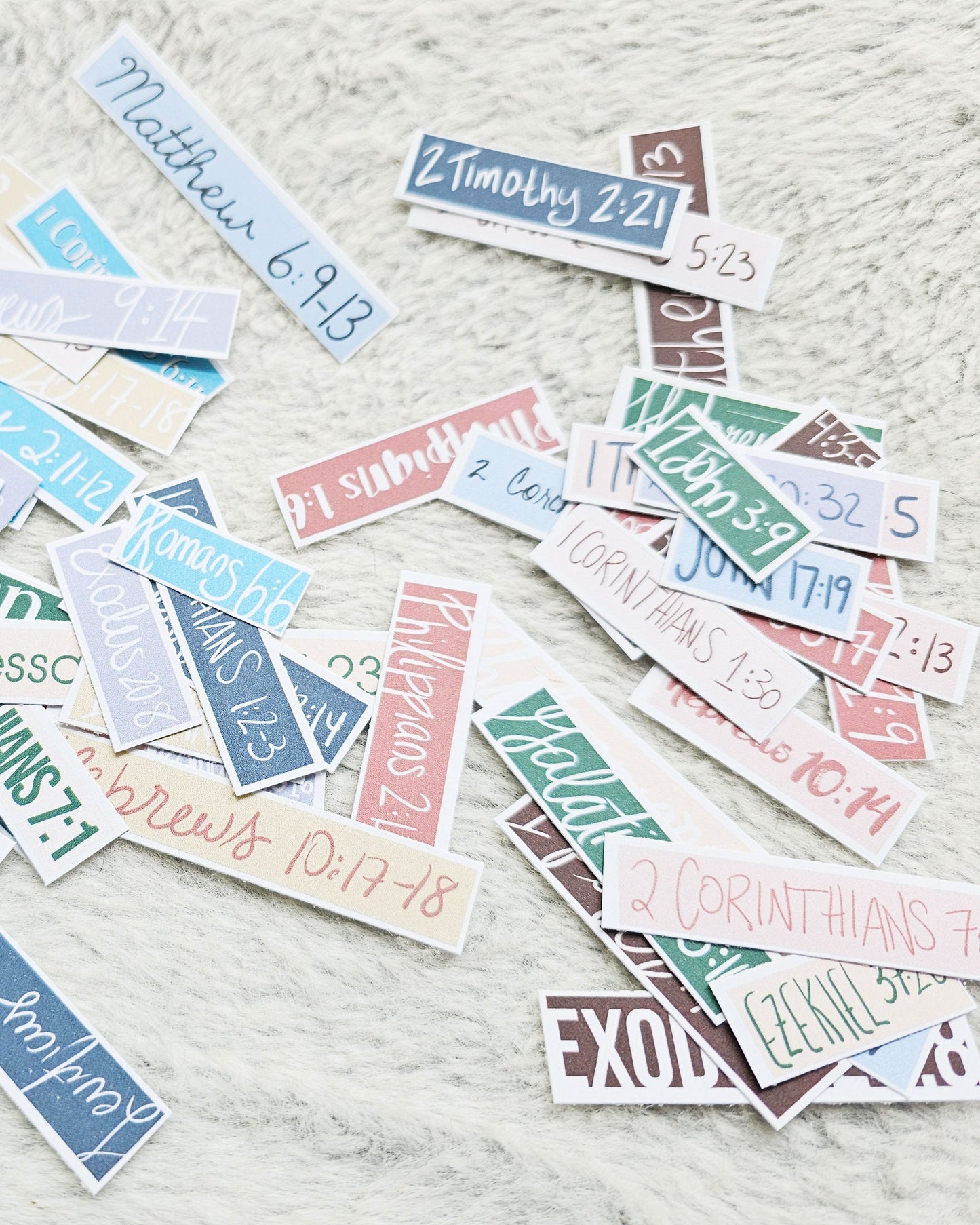 I Am Sanctified Bible Journaling Sticker set