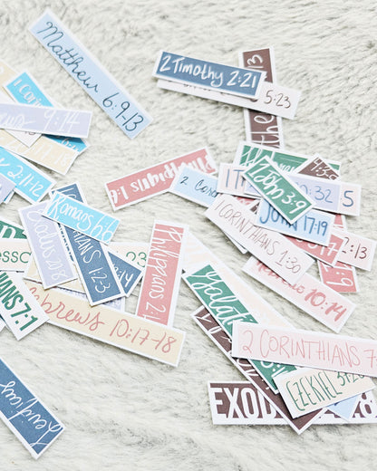 I Am Sanctified Bible Journaling Sticker set