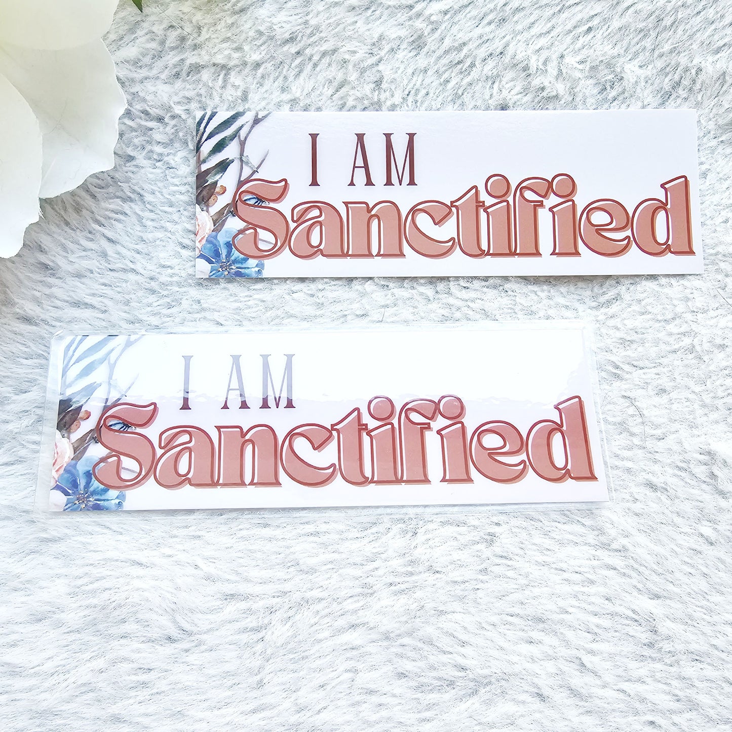 I Am Sanctified Bookmark for bible study