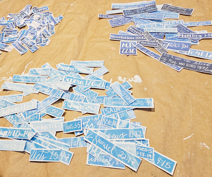 The Living Water Journaling Stickers for bible journaling