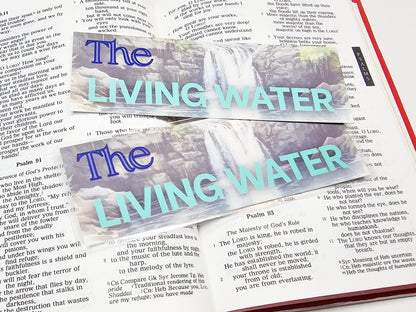 The Living Water Bible Study Bookmark