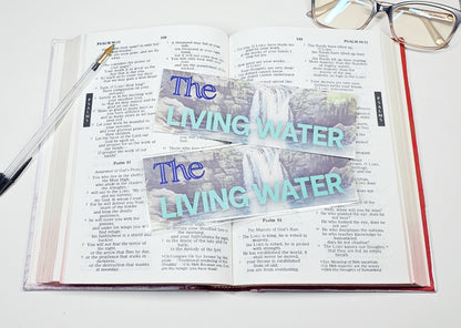 The Living Water Bible Study Bookmark