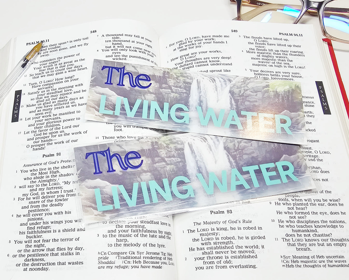 The Living Water Bible Study Bookmark