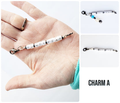 Fighting Fear Cluster Clip-On Charm