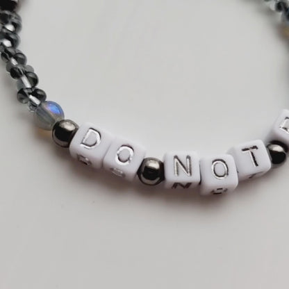 Do not fear Single Strand Bracelet